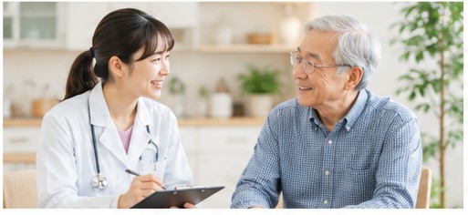 医師が患者さまのお話を伺うイメージ